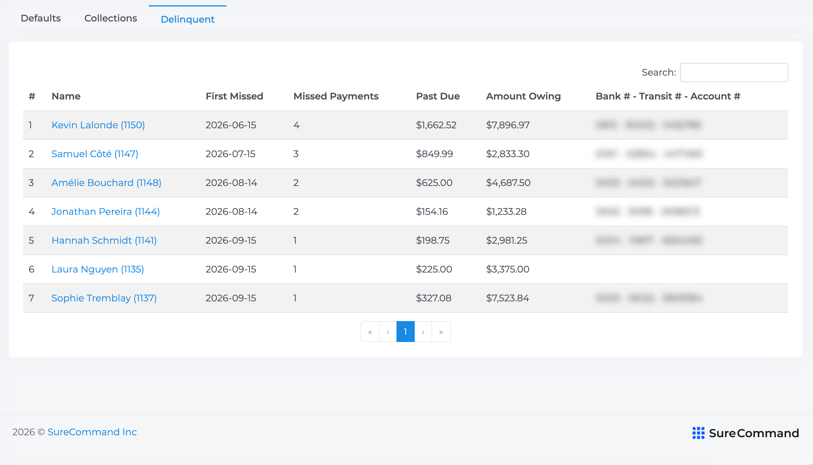 financing-collections-delinquent-list