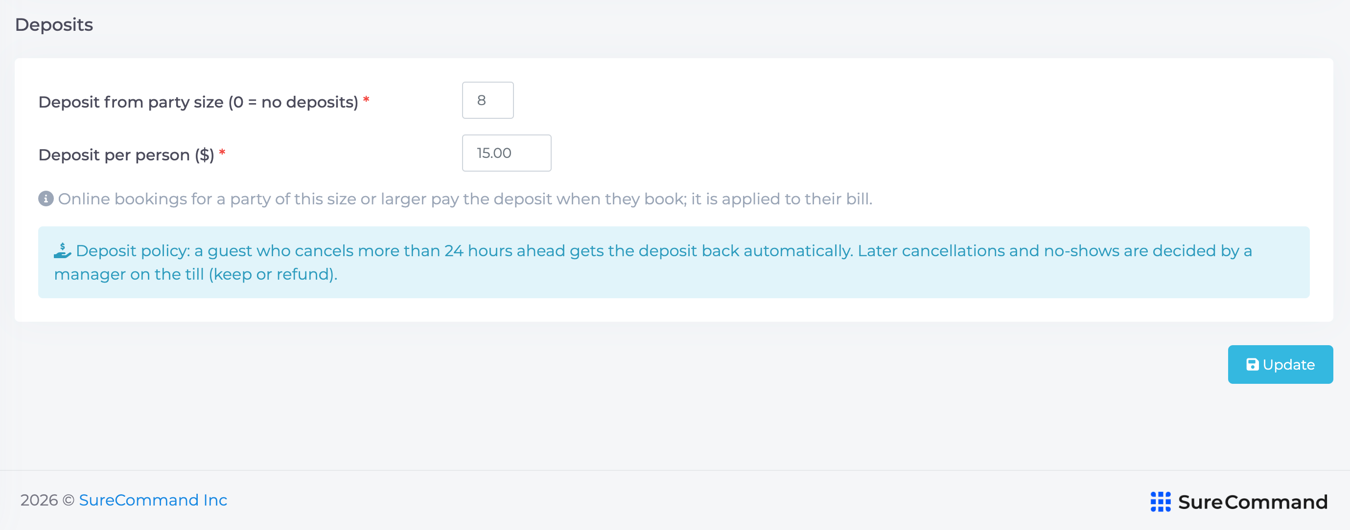 Deposits