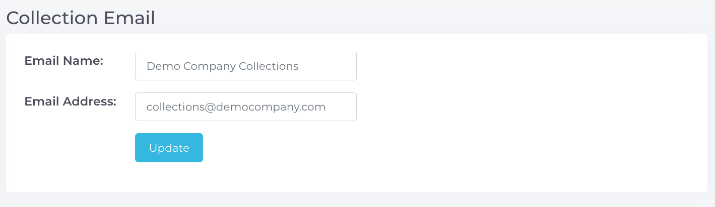 Collection Settings