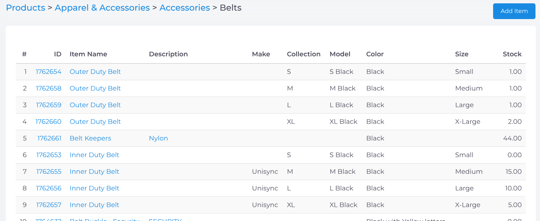 Products