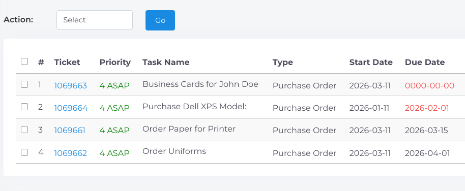 Purchase Order