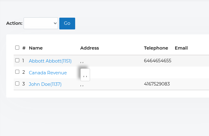 Government contacts and compliance management