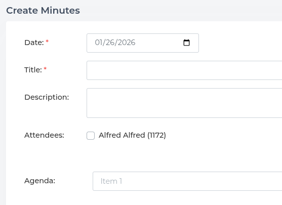 Meeting minutes documentation and distribution