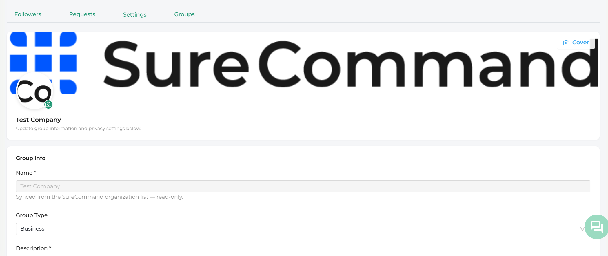 communications-wall-administrator-settings